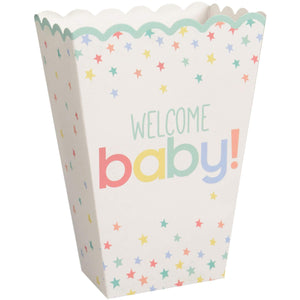 Amscan_OO Tableware - Popcorn Boxes & Snack Containers Baby Shower Popcorn Boxes 20pk