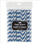 Amscan_OO Tableware - Straws Bright Royal Blue Bright Royal Blue Paper Straws 19cm 24pk