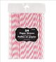 Amscan_OO Tableware - Straws New Pink Yellow Sunshine Paper Straws 19cm 24pk