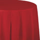 Amscan_OO Tableware - Table Covers Apple Red Lavender Plastic Round Tablecover 2.1m Each