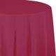 Amscan_OO Tableware - Table Covers Berry Bright Royal Blue Plastic Round Tablecover 2.1m Each