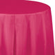 Amscan_OO Tableware - Table Covers Bright Pink Lavender Plastic Round Tablecover 2.1m Each