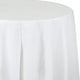 Amscan_OO Tableware - Table Covers Frosty White Lavender Plastic Round Tablecover 2.1m Each