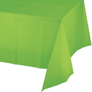 Amscan_OO Tableware - Table Covers Kiwi Yellow Sunshine Plastic Rectangular Tablecover 137cm x 274cm Each