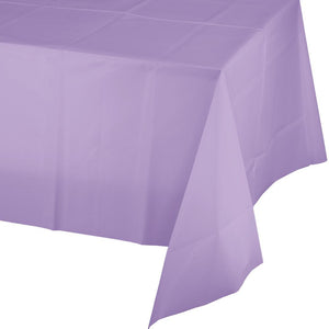 Amscan_OO Tableware - Table Covers Lavender Caribbean Blue Plastic Rectangular Tablecover 137cm x 274cm Each