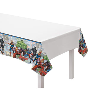 Amscan_OO Tableware - Table Covers Marvel Avengers Powers Unite Paper Tablecover 137cm x 243cm Each