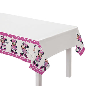 Amscan_OO Tableware - Table Covers Minnie Mouse Forever Plastic Tablecover 137cm x 243cm Each