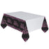Pink Celebration Happy Birthday Plastic Tablecover 137cm x 259cm Each