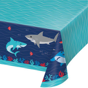 Amscan_OO Tableware - Table Covers Shark Party Paper Tablecover 137cm x 259cm Each