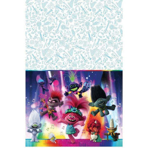Amscan_OO Tableware - Table Covers Trolls World Tour Plastic Tablecover 137cm x 243cm Each