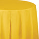 Amscan_OO Tableware - Table Covers Yellow Sunshine Yellow Sunshine Plastic Round Tablecover 2.1m Each