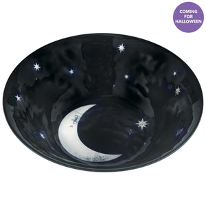 Amscan_OO Tableware - Trays & Platters Halloween Classic Black & White Melamine Serving Bowl