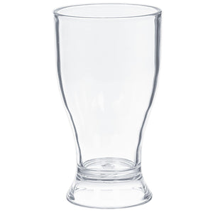 Amscan_OO Tableware - Wine, Cocktail, Champagne, & Glasses Pilsner Mini Beer Clear Plastic Glasses 236ml 4pk