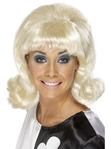 Wigs, Beards & Moustaches - Wigs 60s Blonde Flick-Up Wig