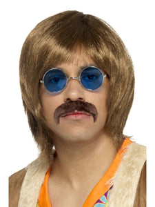 Wigs, Beards & Moustaches - Wigs 60s Hippie Kit