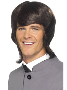 Wigs, Beards & Moustaches - Wigs 60s Male Mod Wig